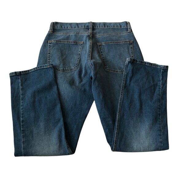 Old Navy Mens Size 28 Straight Leg Built In Flex Denim Blue Jeans Inseam 29 inch - Picture 7 of 8